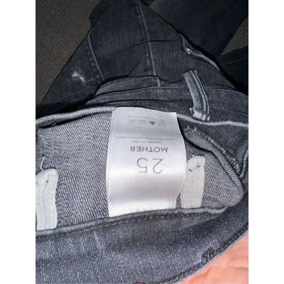 MOTHER jeans The Patch Pocket Hustler Ankle Fray in Leave the Light on 25 - Picture 7 of 7